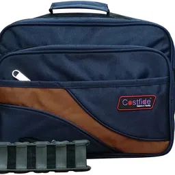 sm Men Blue, Brown Messenger Bag image 4