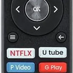 SARAGARA Non-Voice TV Remote Compatible For Android 4K LED UHD TVs with OTT Hotkeys BPL Remote Controller-picture-43