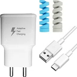shopreals Wall Charger Accessory Combo for 40W Tecno Phantom V Fold 2 Quick Dash Flash Super Vooc-picture-35