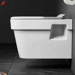 moro SARA Floor Mounted W2015 Premium Grade Ceramic's Wallmounted Western Commode Western Commode image 3