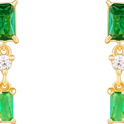 giva 925 Silver Glimmer Green Earrings Zircon Sterling Silver Stud Earring image 3