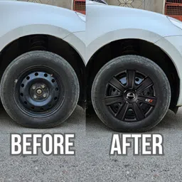 prigan Sail UVA GTX Matte Black 14 INCH Wheel Cover For Chevrolet Sail UVA image 3