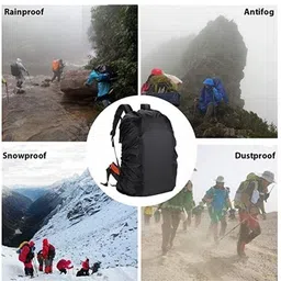SHARUJA Waterproof Rain Bag Cover Waterproof Laptop Bag Cover, School Bag Cover, Trekking Bag Cover image 5