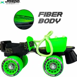 jaspo Gripper Adjustable Senior Roller Skates (Suitable for Age Group 6 to 14 Years) Quad Roller Skates - Size 6 UK image 5