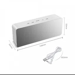 rsshipshop Digital White Clock image 3