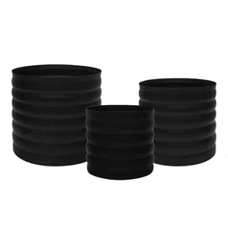 metalsmith Iron Planter Pot For Indoor And Outdoor Decor Set of 3 image 5