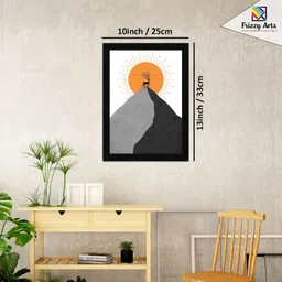 frizzy arts Wood Wall Photo Frame image 4