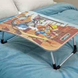 kiara quality first ALADDIN work, study and activity foldable and movable home table Wood Portable Laptop Table-picture-25