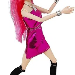 toyporium Cute & Loving Foldable and moveable Hands and Legs Doll Combo Set for Girls image 5