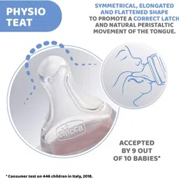 chicco Well Being Bipack Physio Feeding Bottle Blue &Green - 150 ml image 5