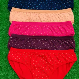 blue-well Pack of 6 Women Hipster Yellow, Multicolor Panty image 1