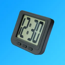 regals choice Digital Black Clock-picture-12