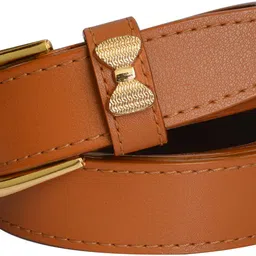 roadster Women Formal Tan Artificial Leather Belt image 2