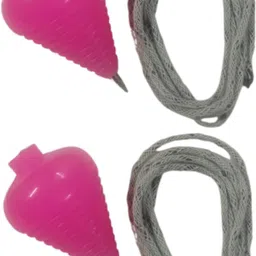 s mark Plastic Spinning Tops bongaram with string For Kids And Adults (2PCS)-picture-10
