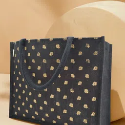 juteka Women Black Tote-picture-14