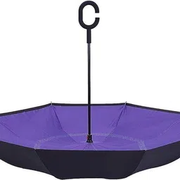 beautiloon C Shape Handle Fast Monsoon Offer Safety Umbrella Heavy Duty And Dust Proof Umbrella image 3