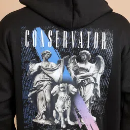 highlander Men Full Sleeve Printed Hooded Sweatshirt image 4