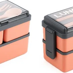 bellbora Microwave, Dishwasher & Refridgerator Safe COMBO SET of 3 Containers Lunch Box-picture-30