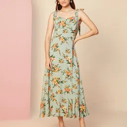 20Dresses  Floral Printed A-Line Midi Dress-picture-27