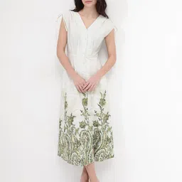 RAREISM Floral Print Maxi Dress-image-0