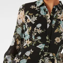 Forever New Floral Print Shirt Collar Maxi Dress image 4
