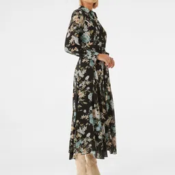 Forever New Floral Print Shirt Collar Maxi Dress image 3