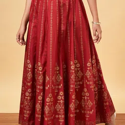 YU by Pantaloons Printed Flared Maxi Skirt-picture-41