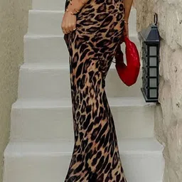 MIAKEE Printed Pencil Maxi Skirt image 4