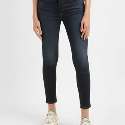 levi's 711 Women Skinny Mid Rise Blue Jeans-picture-20