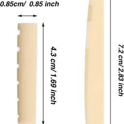 mocking bird Guitar Saddle image 4