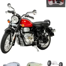 Vintage Style Miniature Bike Toy with Realistic Design for Kids-image-75