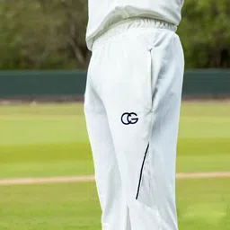 caligostle Men Self Design White Track Pants image 4