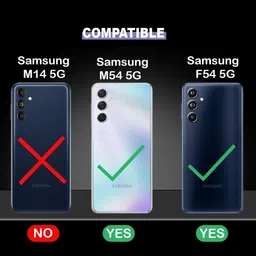 vkmei Back Cover for SAMSUNG Galaxy F54 5G, SAMSUNG Galaxy M54 5G image 2