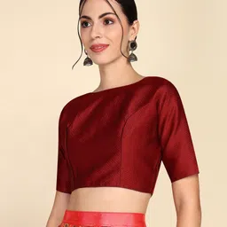 figureup Boat Neck Women Blouse image 3