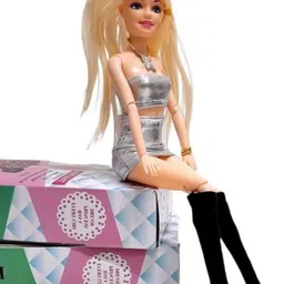 khyali Fashionable Beautiful Elegant Doll with Movable Joints for Girls (Pack of 1)|453-picture-27