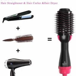 DN BROTHERS 3IN1 Hair Straightener, Hair Curling, Hair Dryer, OnY Step Hair Dryer D74 Hair Dryer-picture-44