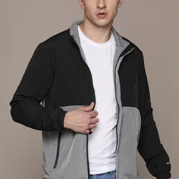 roadster Men Colorblock Tailored Jacket-picture-15