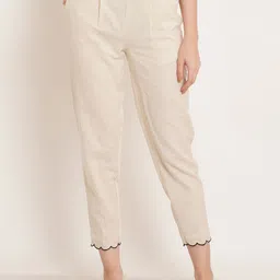 ethic glance Cotton Embroidered Pyjama Women Pyjama image 4