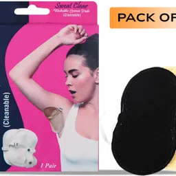 sweat clear Reusable & Washable Underarm Sweat Pads (Pack of 6) Rash-Free For Men & Women Sweat Pads-picture-28