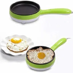 spella Electric Non stick Frying Pan with Steam Egg Boiler-60 Non-Stick Egg_FryPan Boiled Eggs_Steaming Boiling Roasting-60 Egg Cooker image 3