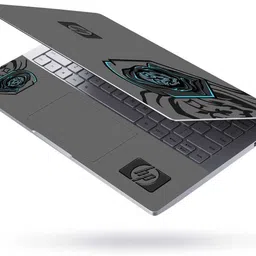 Flipkart SmartBuy Combo of Full Body Laptop Skin and Mouse Pad - HP Blue Shield Gaming Skin No Residue Removable Self Adhesive Vinyl Reusable Laptop Skin Compatible for 15.6 inch-picture-25