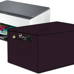 The Furnishing Tree Size1_T1_HeavyMaroon Water-Resistant Dust Cover in CM (DxWxH 25x36.5x19) Printer Cover-picture-25