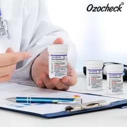 ozocheck Glucometer|Carrying Case| 85 Test Strips| Lancing Device|Lancet |Instant Results Glucometer image 5