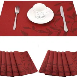 naidev Rectangular Pack of 12 Table Placemat-picture-35