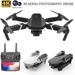swa mi E88 PRO HD Camera Height Hold Foldable Drone 2 Batteries1 Drone image 2