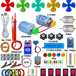 symfonia All Necessary Experimental Learning Science Project Kit For Students(100+ Items)-picture-20