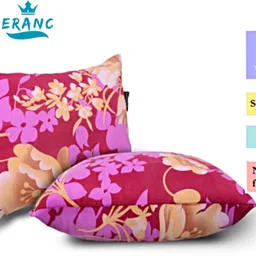 villagers Cotton Floral Sleeping Pillow Pack of 2-picture-20
