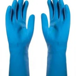 hand care Household Rubber Gloves Blue Large Wet and Dry Glove-picture-19