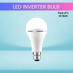 guggu 15W Rechargeable Emergency Inverter LED Bulb, Upto 4 Hours Battery For HomeY203 4 hrs Bulb Emergency Light-picture-30
