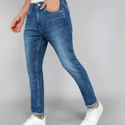 u.s. polo assn. denim co. Men Regular Mid Rise Dark Blue Jeans image 3